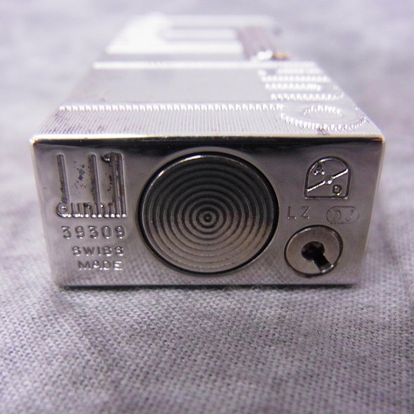 実際に弊社で買取させて頂いたdunhill/ダンヒル ローラーガスライター ロゴ立体デザインの画像 2枚目