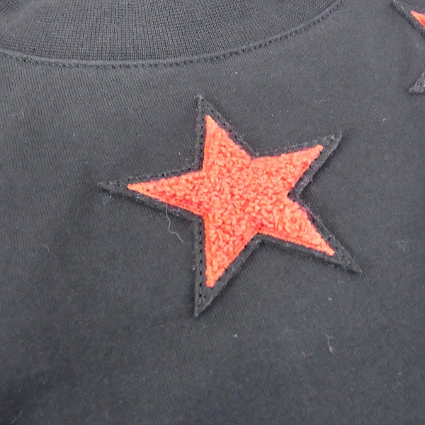 実際に弊社で買取させて頂いた☆GIVENCHY/ジバンシィ 16S スターボアパッチ 半袖カットソー/クルーネック XXLの画像 5枚目