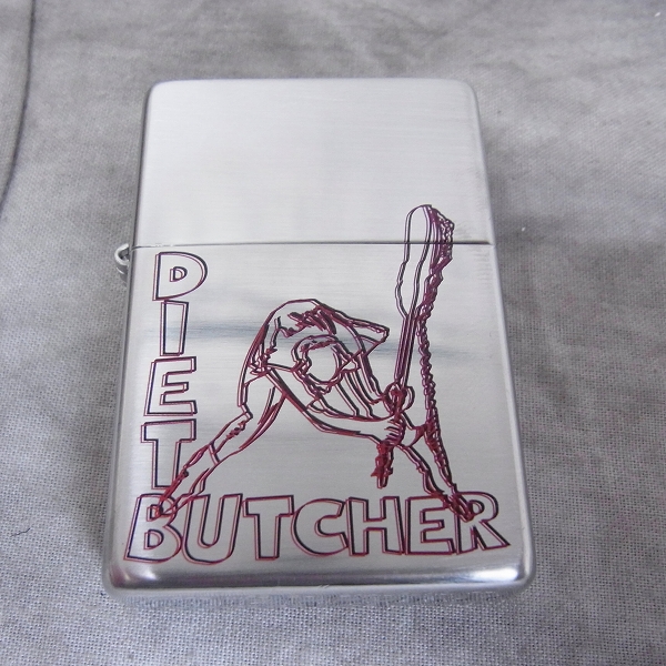 実際に弊社で買取させて頂いたZIPPO/ジッポー×Marlboro/マルボロ×DIET BUTCHER SLIM SKIN/ダイエットブッチャー ライターの画像 1枚目