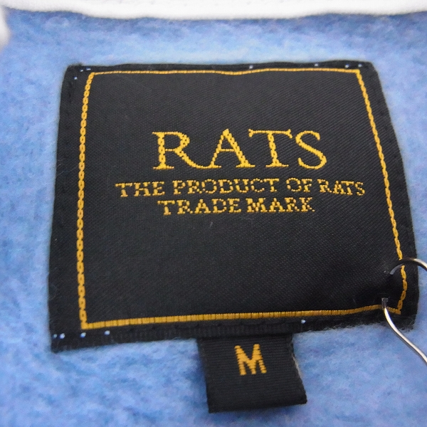 実際に弊社で買取させて頂いたRATS/ラッツ HENLEY NECK SWEAT ヘンリーネックスウェット/Mの画像 2枚目