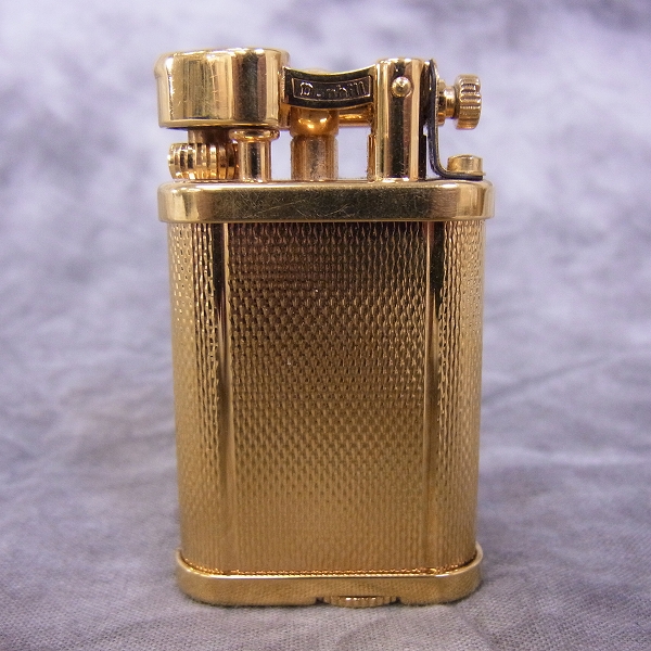 実際に弊社で買取させて頂いたdunhill/ダンヒル UNIQUE/ユニーク ガスライター ゴールドの画像 1枚目