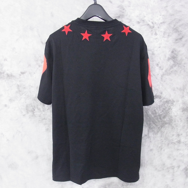 実際に弊社で買取させて頂いた☆GIVENCHY/ジバンシィ 16S スターボアパッチ 半袖カットソー/クルーネック XXLの画像 1枚目