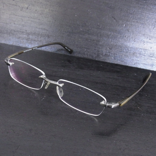 実際に弊社で買取させて頂いたOLIVER PEOPLES/オリバーピープルズ OP-677 メガネフレーム