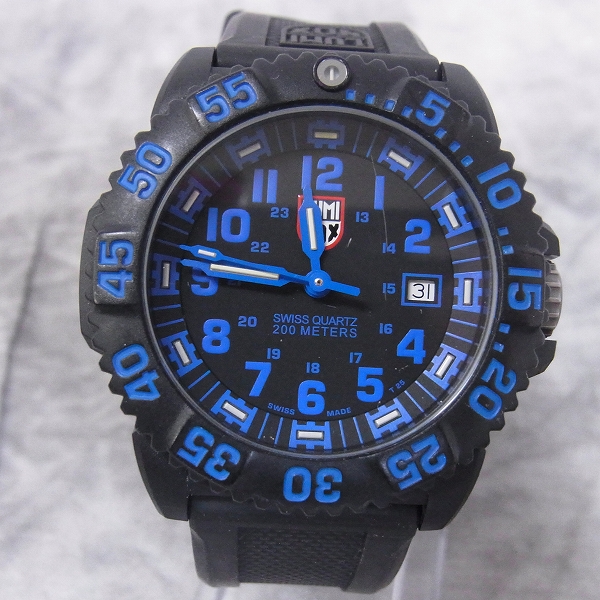 実際に弊社で買取させて頂いたLUMINOX/ルミノックス ネイビーシールズ カラーマーク 腕時計/3053の画像 1枚目