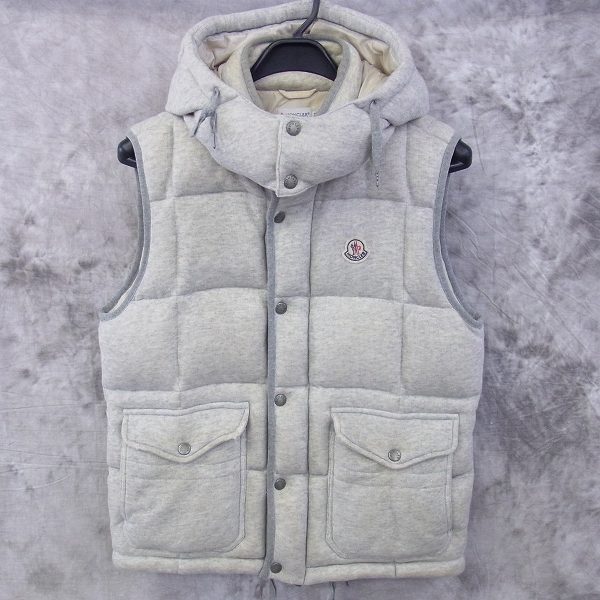 MONCLER/モンクレール CEZANNE/スザンヌ/スウェットダウンベスト