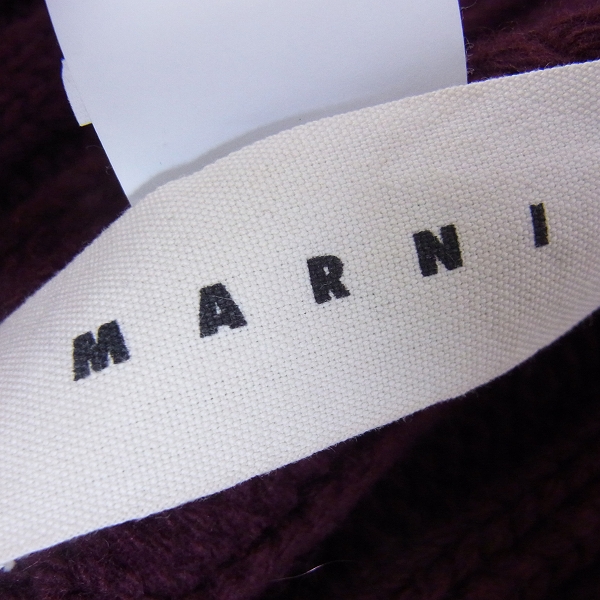 実際に弊社で買取させて頂いたMARNI/マルニ マフラー ストール カシミヤ混 ウールの画像 1枚目