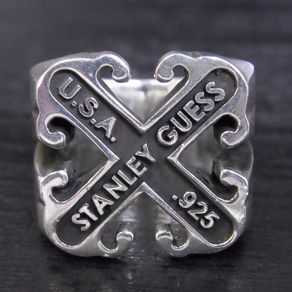 実際に弊社で買取させて頂いたSTANLEY GUESS/スタンリーゲス ガンズクロスリング/21.5号の画像 1枚目