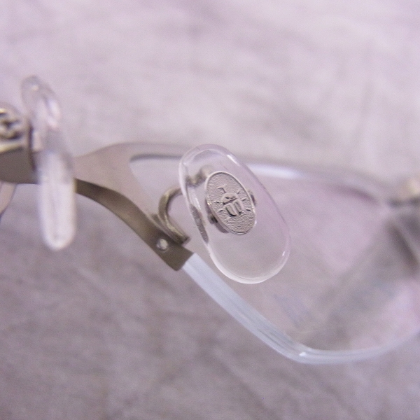 実際に弊社で買取させて頂いたSAMURAI SHO/サムライ翔 眼鏡フレーム SS-J23仁 2015モデル/ss-j23 シルバーの画像 2枚目