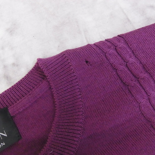 実際に弊社で買取させて頂いたLANVIN/ランバン ニット・長袖シャツ等 4点セットの画像 5枚目