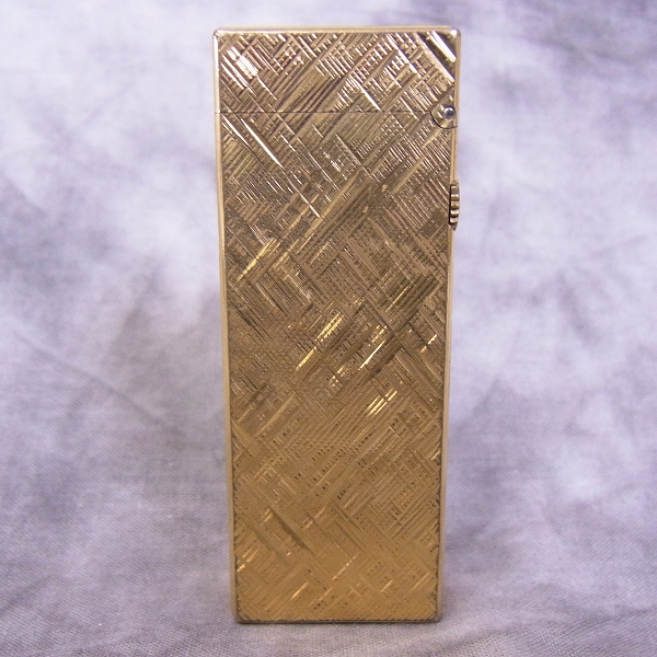 実際に弊社で買取させて頂いたdunhill/ダンヒル クロスカット ローラーガスライターの画像 1枚目