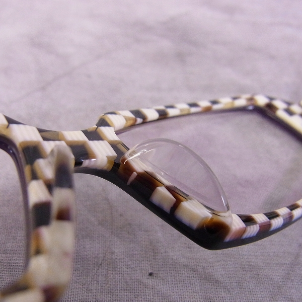 実際に弊社で買取させて頂いたless than human/レスザンヒューマン　パンチラッ－１５－ティーハミ メガネフレームの画像 2枚目