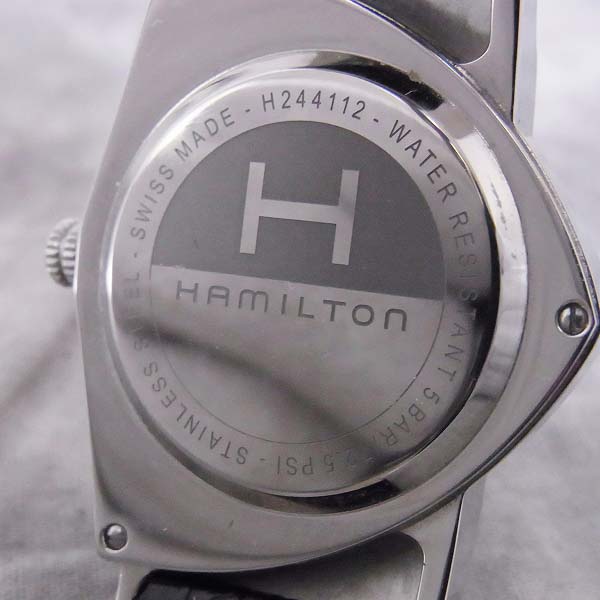 実際に弊社で買取させて頂いたHAMILTON/ハミルトン ベンチュラ クォーツ/腕時計 H24411732の画像 3枚目