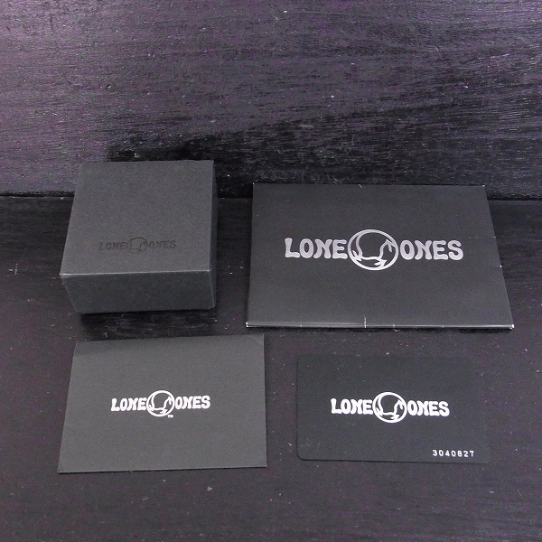 実際に弊社で買取させて頂いたLONE ONES/ロンワンズ Hawk Bead Onyx/ホークビーズオニキス10mm ブレスレット MFSB-0002-SO-Lの画像 4枚目