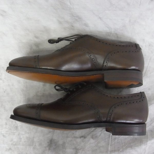 実際に弊社で買取させて頂いたCROCKETT&JONES/クロケット＆ジョーンズ COVENTRY/カーフ 6034/8の画像 4枚目