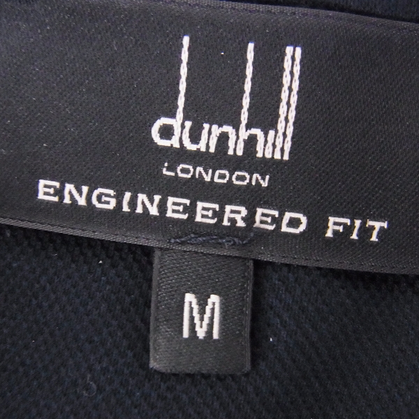 実際に弊社で買取させて頂いた☆Dunhill/ダンヒル ENGINEERED FIT ストレッチボーダーポロシャツ ポイント刺繍/Mの画像 2枚目