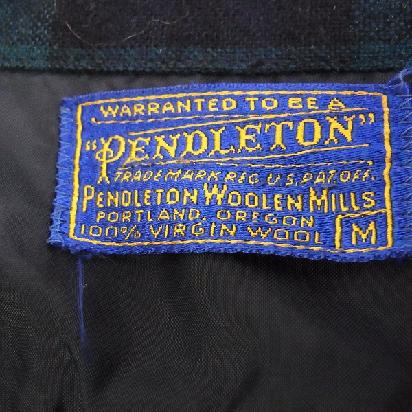 実際に弊社で買取させて頂いた☆PENDLETON/ペンドルトン 長袖チェックシャツ/ネルシャツ/Mの画像 2枚目