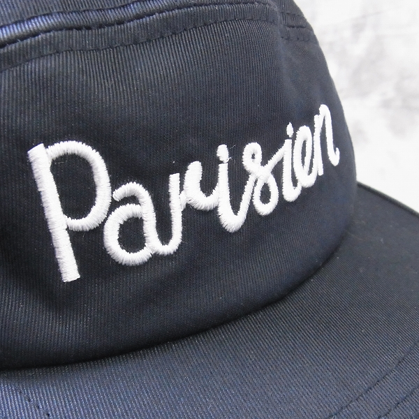 実際に弊社で買取させて頂いたMAISON KITSUNE/メゾンキツネ Parisien刺繍 キャップの画像 3枚目