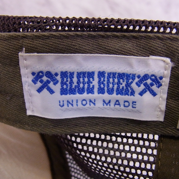 実際に弊社で買取させて頂いたBUCO/ブコ BLUE BLUE/ブルーブルー メッシュキャップ 2点SETの画像 6枚目