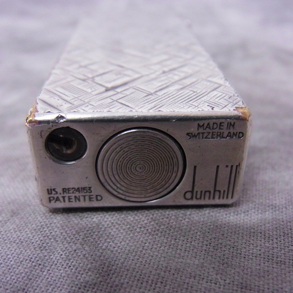 実際に弊社で買取させて頂いたdunhill/ダンヒル ローラーガスライター 総柄彫刻の画像 2枚目