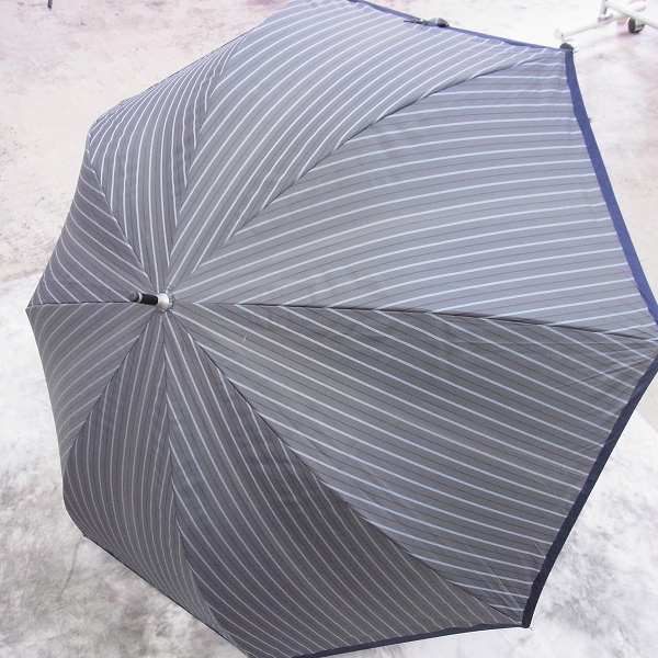 実際に弊社で買取させて頂いたBorsalino/ボルサリーノ ストライプ 傘 アンブレラの画像 7枚目