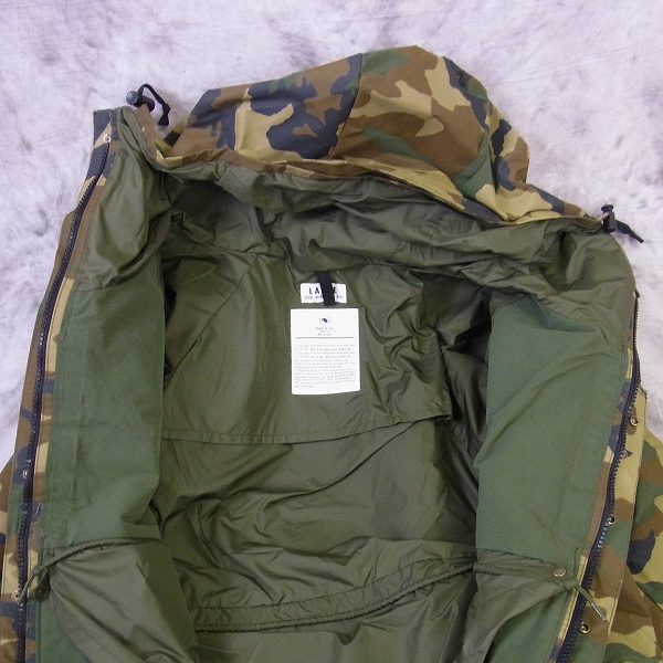 実際に弊社で買取させて頂いたRATS/ラッツ 16AW MILITARY FOOD PARKA カモ柄ミリタリーフードジャケット/Lの画像 6枚目