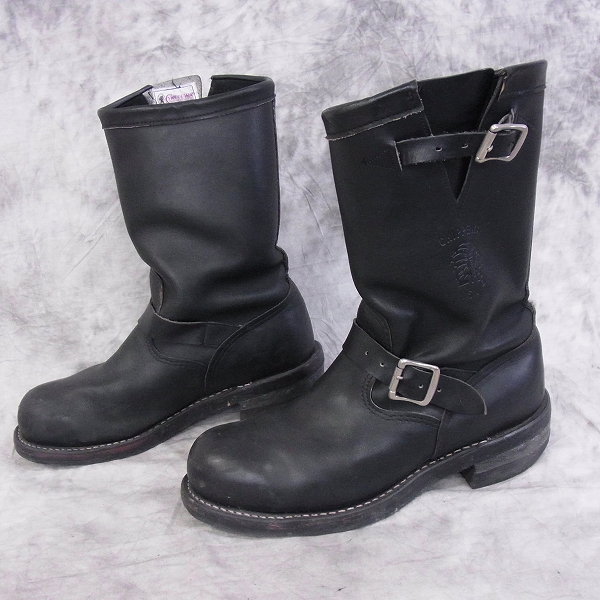 実際に弊社で買取させて頂いたCHIPPEWA/チペワ スチールトゥエンジニアブーツ 27863/9-1/2の画像 3枚目