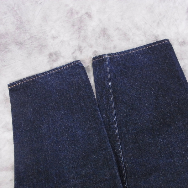 実際に弊社で買取させて頂いたDenime/ドゥニーム　ストレートデニムパンツ ボタンフライ LOT.961/33の画像 3枚目