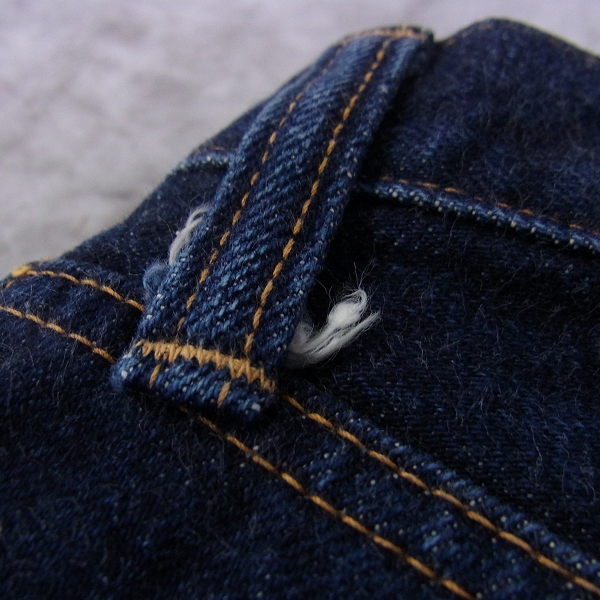 実際に弊社で買取させて頂いたDenime/ドゥニーム　ストレートデニムパンツ ボタンフライ LOT.961/33の画像 9枚目