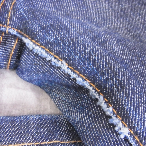 実際に弊社で買取させて頂いたFACTOTUM/ファクトタム レギュラーストレートデニム/31の画像 5枚目