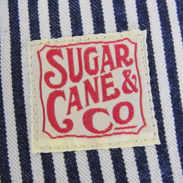 実際に弊社で買取させて頂いたSUGARCANE/シュガーケーン ストライプパンツ W34L34の画像 2枚目