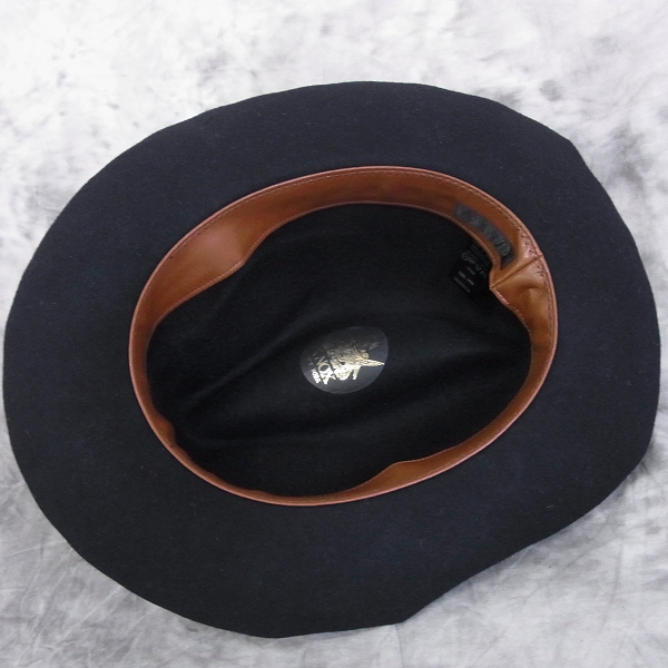 実際に弊社で買取させて頂いたCA4LA/カシラ KNOX/ノックス 中折れウール100％ハット/帽子/NOX00086の画像 3枚目