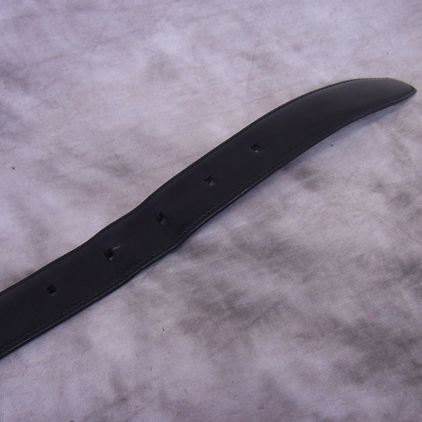 実際に弊社で買取させて頂いたBVLGARI/ブルガリ スクエアバックル レザーベルトの画像 3枚目