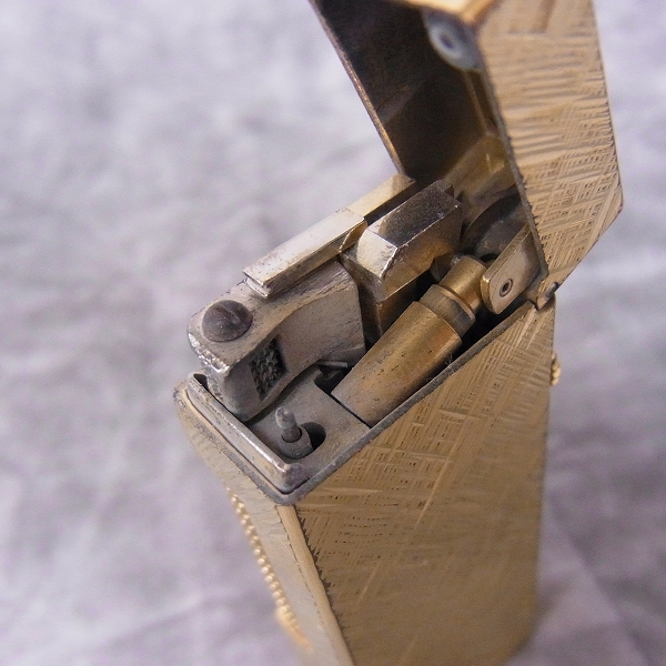 実際に弊社で買取させて頂いたdunhill/ダンヒル クロスカット ローラーガスライターの画像 3枚目