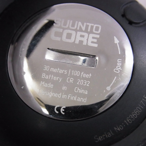 実際に弊社で買取させて頂いたSUUNTO/スント CORE ALL BLACK/コア オールブラック SS014279010の画像 3枚目