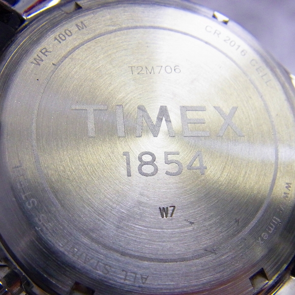 実際に弊社で買取させて頂いたTIMEX/タイメックス シティスポーツ クロノグラフ 腕時計 T2M706の画像 3枚目