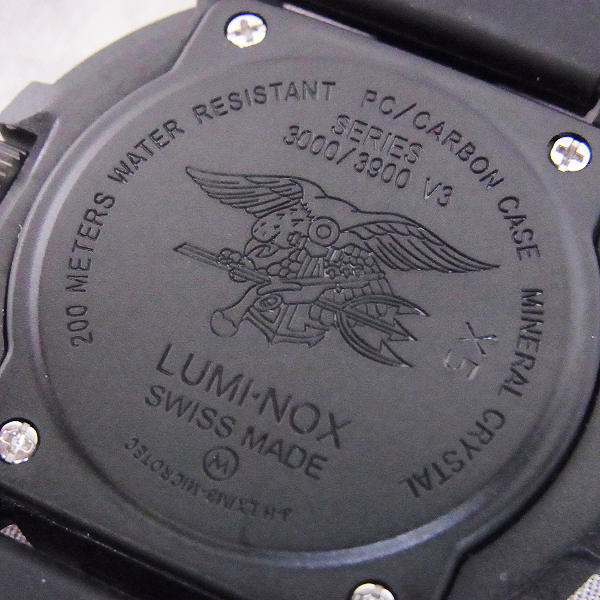実際に弊社で買取させて頂いたLUMINOX/ルミノックス ネイビーシールズ シリーズ 3000 ダイブウォッチ/腕時計　の画像 1枚目