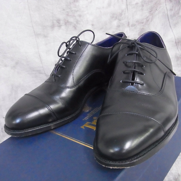 実際に弊社で買取させて頂いたTRICKER'S/トリッカーズ×KATHARINE HAMNETT/キャサリンハムネット BLACK BOX CALF Oxford/カーフレザー オックスフォード  M6460/7