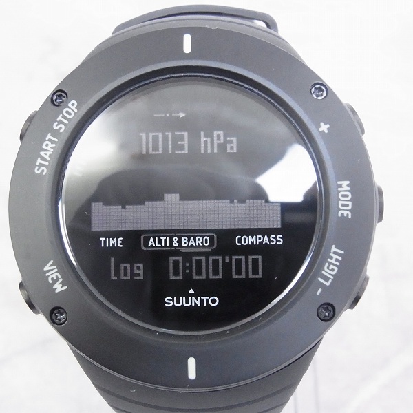 実際に弊社で買取させて頂いたSUUNTO/スント CORE ULTIMATE BLACK/コア クロノグラフ SS021371000 の画像 1枚目