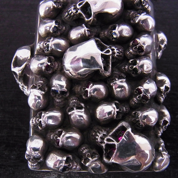 実際に弊社で買取させて頂いたSTANLEY GUESS/スタンリーゲス マルチスカルZIPPOw/ストーンアイズ/ラージの画像 7枚目