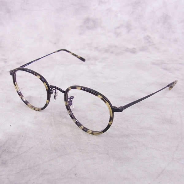 実際に弊社で買取させて頂いたOLIVER PEOPLES/オリバーピープルズ DTBK 眼鏡/メガネフレーム MP-2