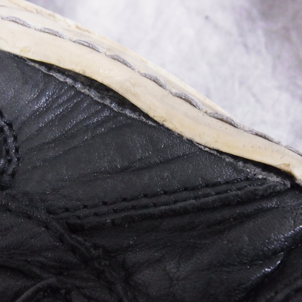 実際に弊社で買取させて頂いた【難有】RICK OWENS/リックオウエンス 初期 ジオバスケットスニーカーの画像 6枚目