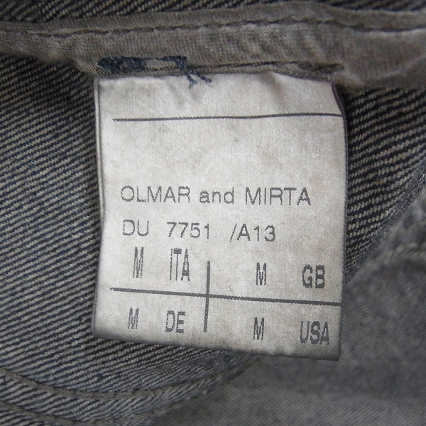 実際に弊社で買取させて頂いたDRKSHDW/ダークシャドウ コーティングデニムジャケット Mの画像 2枚目
