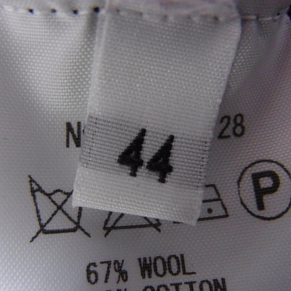 実際に弊社で買取させて頂いたFACTOTUM/ファクトタム 1Bウールジャケット 44の画像 4枚目