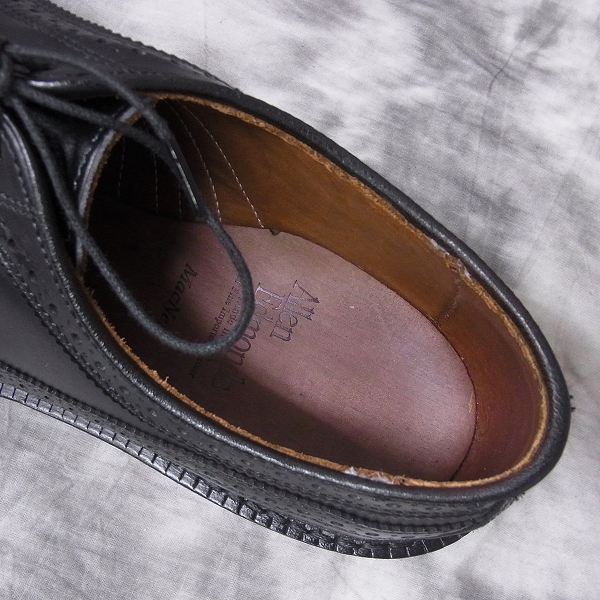 実際に弊社で買取させて頂いたAllen Edmonds/アレンエドモンズ マクニール ウィングチップシューズ 9207/8の画像 4枚目