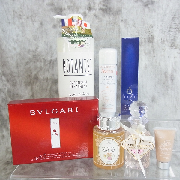 実際に弊社で買取させて頂いたBOTANIST/ボタニスト トリートメント 490mL/ブルガリ ボディローション他 7点セット