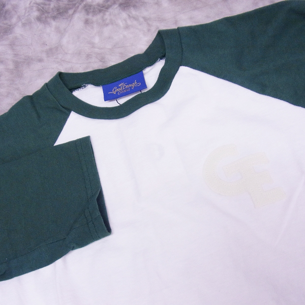 実際に弊社で買取させて頂いた【未使用】GOODENOUGH グッドイナフ ラグランTシャツ/YOUTH-Lの画像 5枚目