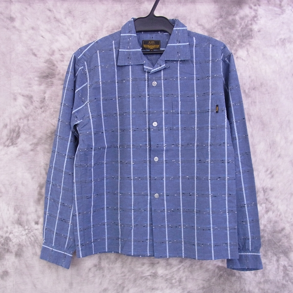 実際に弊社で買取させて頂いたRATS/ラッツ 16SS PIN CHECK L/S SHIRT チェックシャツ RS-0406/S