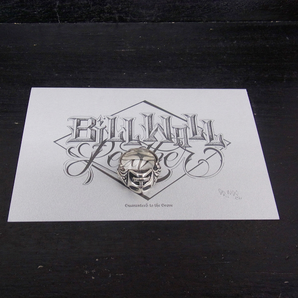 実際に弊社で買取させて頂いた【ギャラ付】BWL×DEAL DESIGN/ビルウォールレザー×ディールデザイン ゴシッククロスリング 19号の画像 8枚目