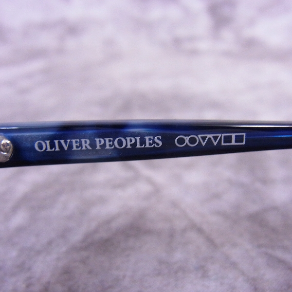 実際に弊社で買取させて頂いたOLIVER PEOPLES/オリバーピープルズOLIVER PEOPLES GRAYDEN メガネフレームの画像 2枚目