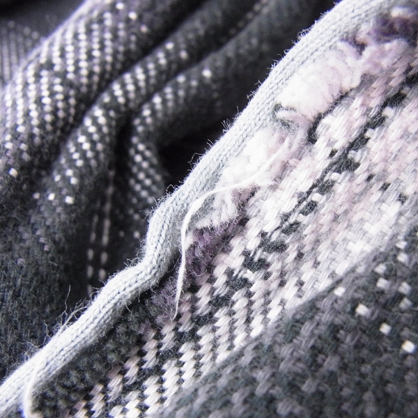 実際に弊社で買取させて頂いたjunhashimoto/ジュンハシモト CHECK HOOK 長袖シャツ SHT1002 グレー/3の画像 5枚目